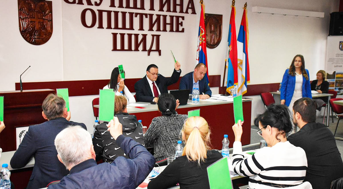 Нови грб општине Шид