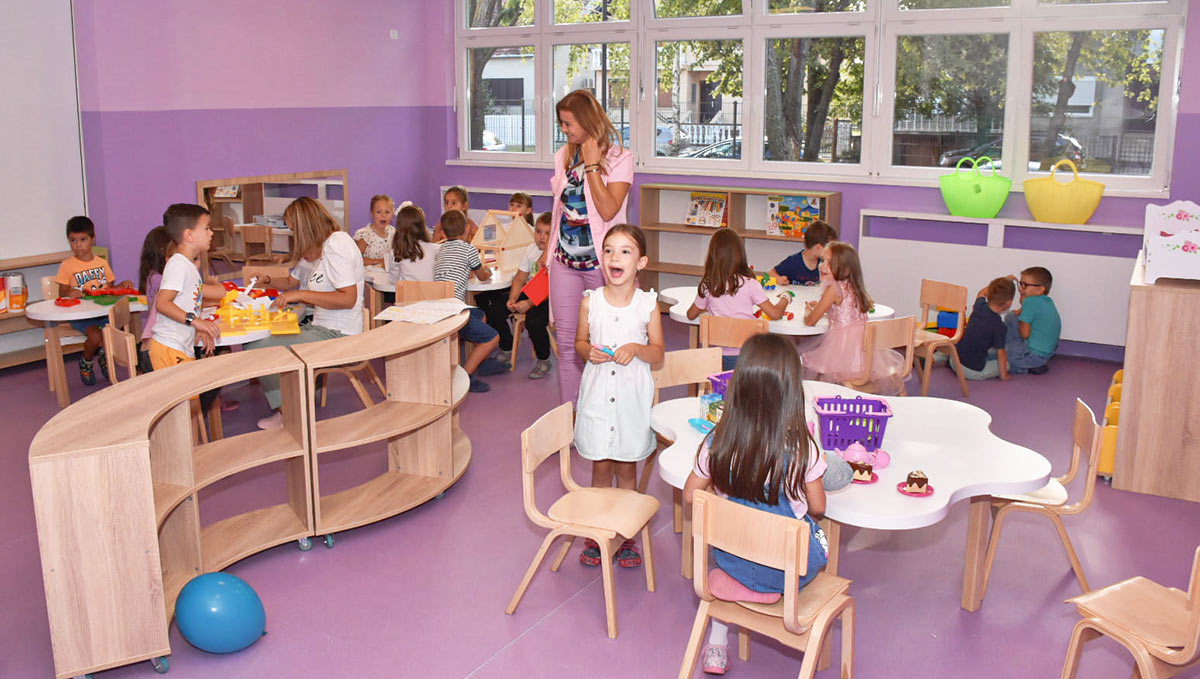 ПОЧЕТАК АДАПТАЦИЈЕ МАЛИШАНА У НОВОМ ВРТИЋУ "РОДА"